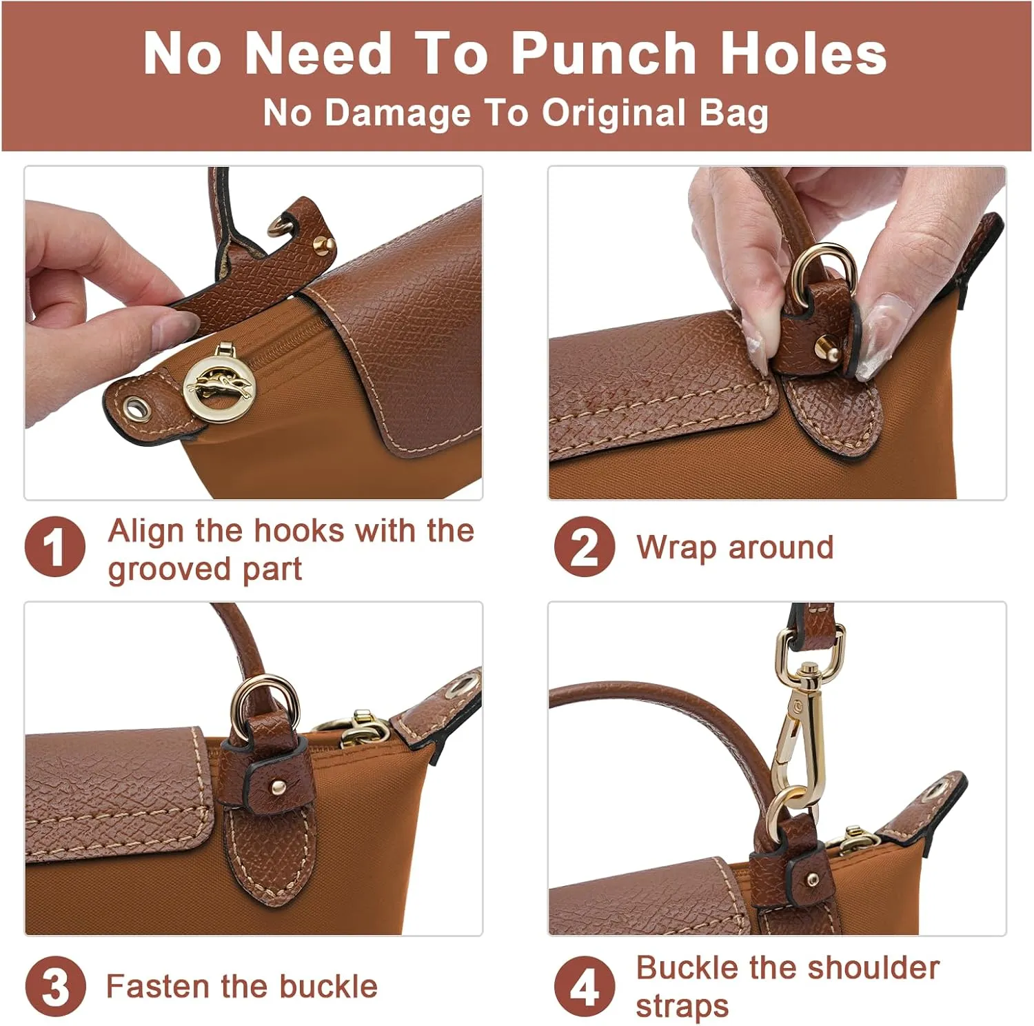 2025 New Mini Bags Leather Shoulder Strap