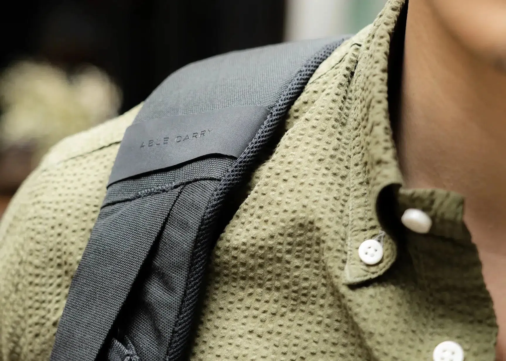 Able Carry Daily Backpack Cordura Black