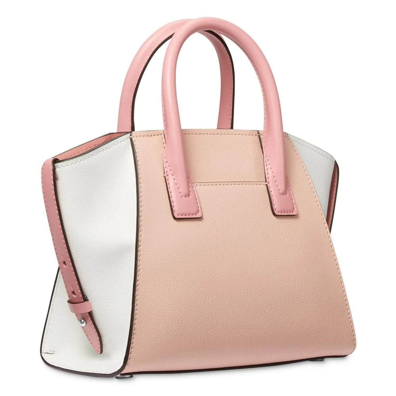 Avril Small Top Zip Leather Satchel