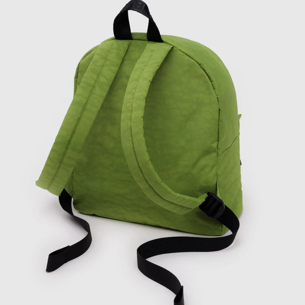 Baggu Medium Nylon Backpack in Green Juice