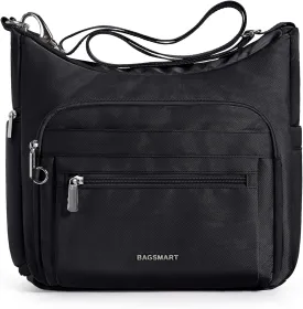 BAGSMART Crossbody Bag Tote Bag for Women, Shoulder Bag Handbag tote Bag with Compartments Purse Tote Top Handle Satchel