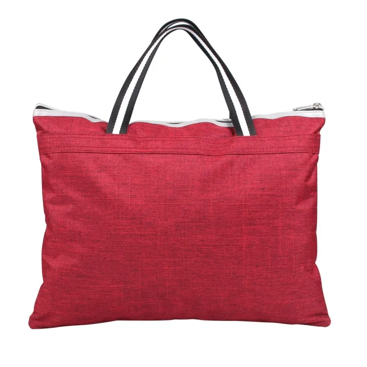 BD 8668 - Polyester   PU Document Bag