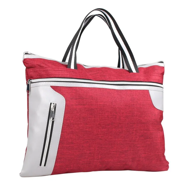 BD 8668 - Polyester   PU Document Bag
