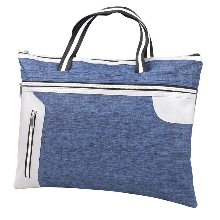 BD 8668 - Polyester   PU Document Bag