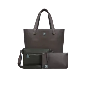 Black Forest Green & Metallic Mushroom Set
