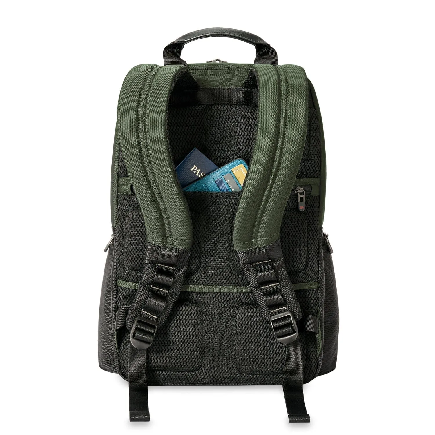 Briggs & Riley Medium Cargo Backpack in Green