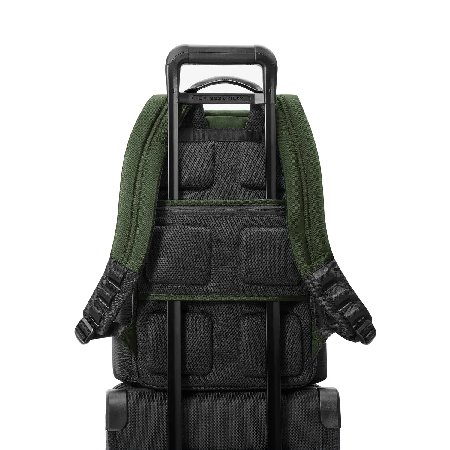 Briggs & Riley Medium Cargo Backpack in Green