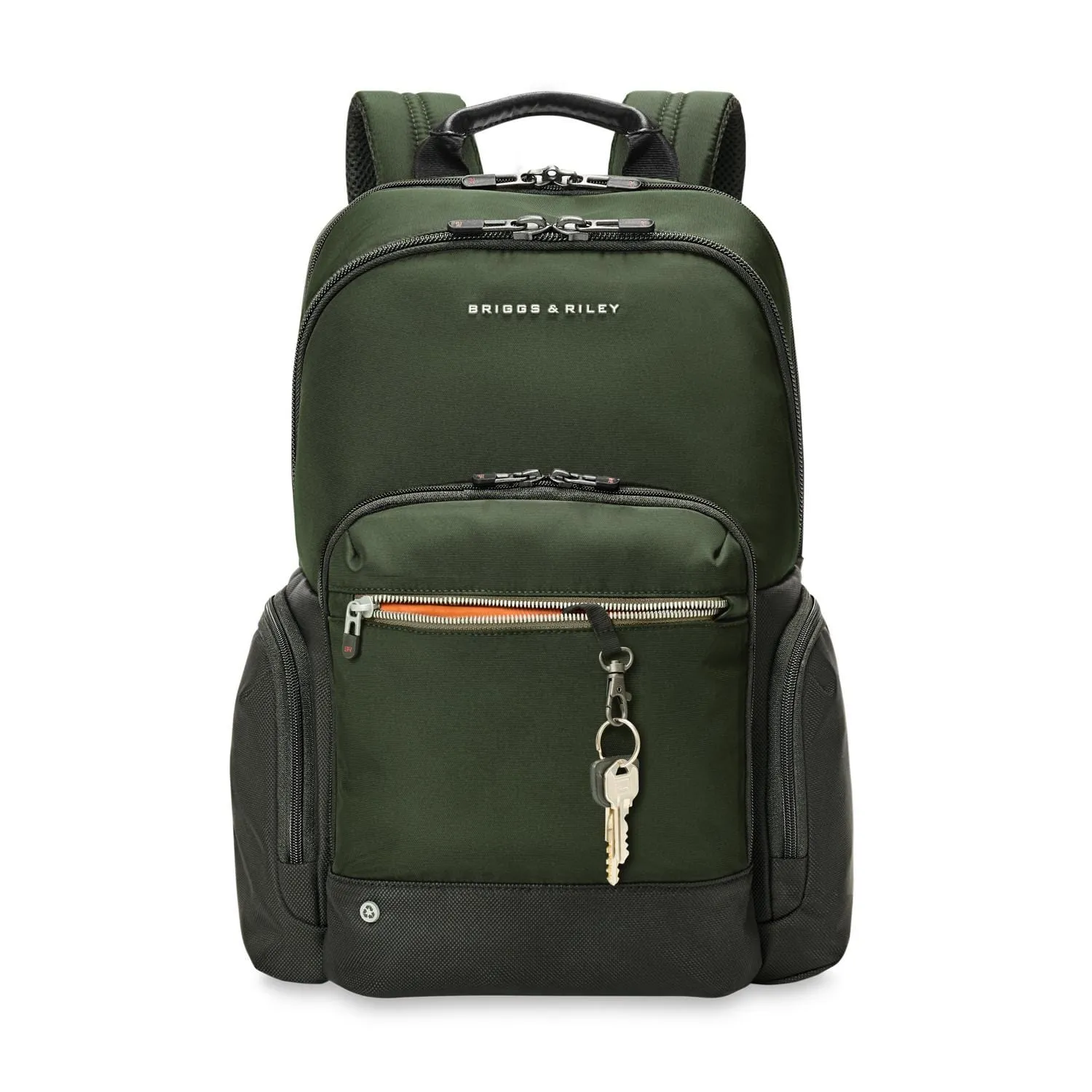 Briggs & Riley Medium Cargo Backpack in Green