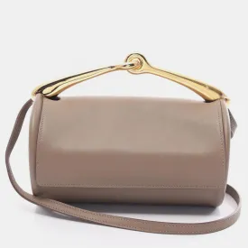 Brown Swift Leather Maximors Shoulder Bag