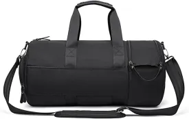Carry-on Canvas Bag Fitness Bag Going Out Portable Handbag Single Shoulder Luggage Can Be Inserted Rod Bag