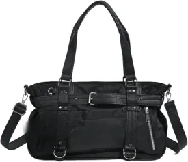 City Bowling Bags Trendy Women's Leather Tote Bag Preppy Large Cute Purse Y2k Streetwear
