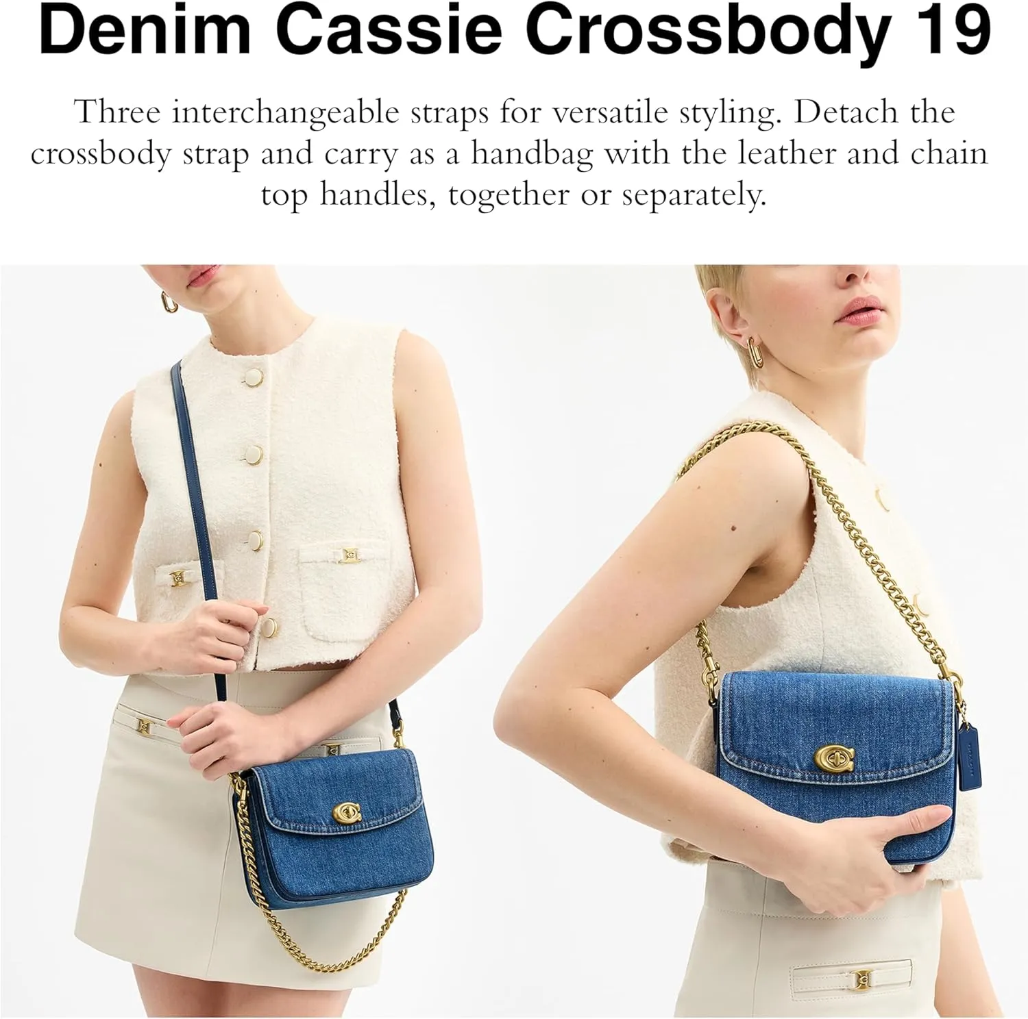 Coach Coated Canvas Signature Cassie Crossbody 19