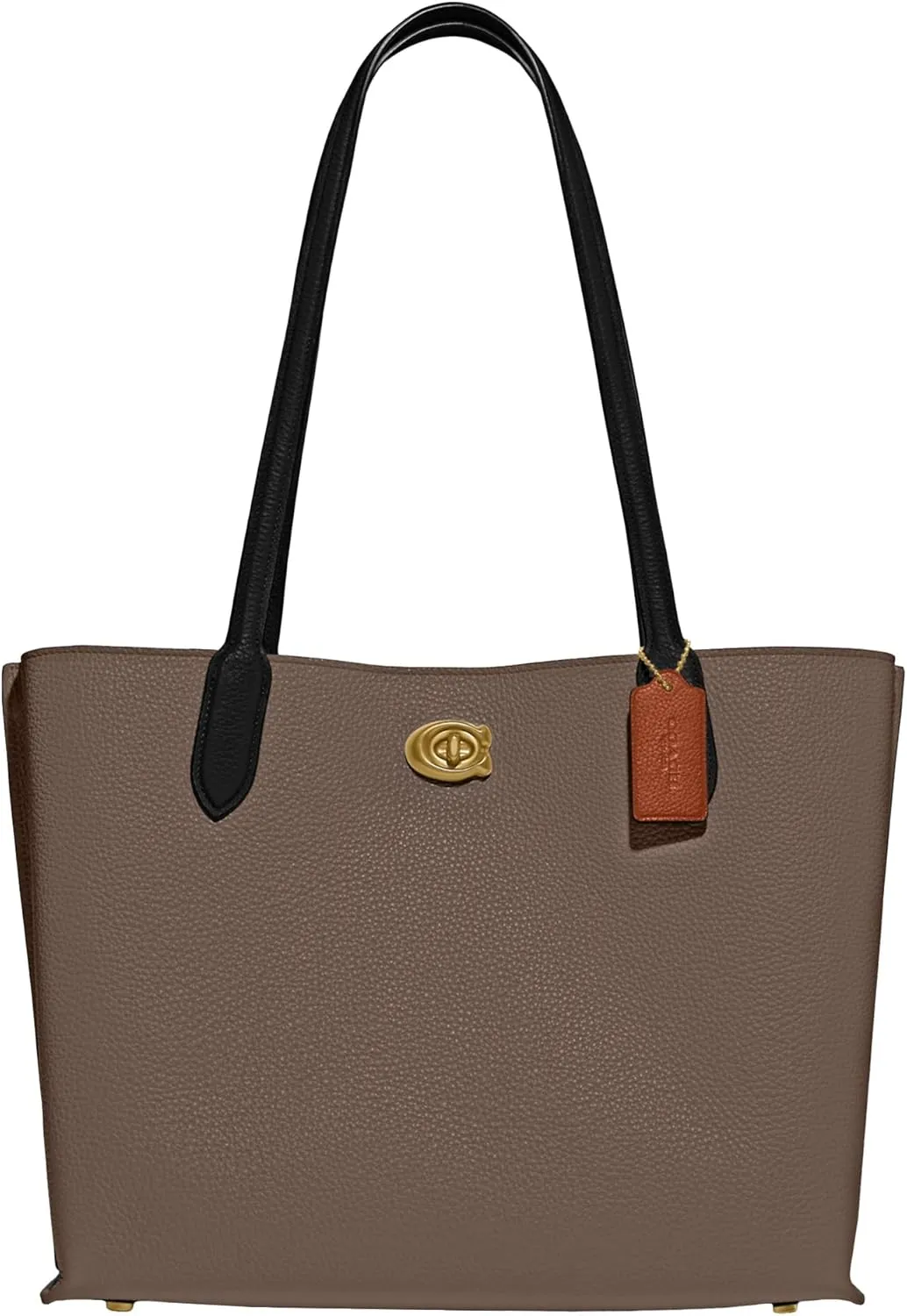 Coach Willow Tote, Dark Stone