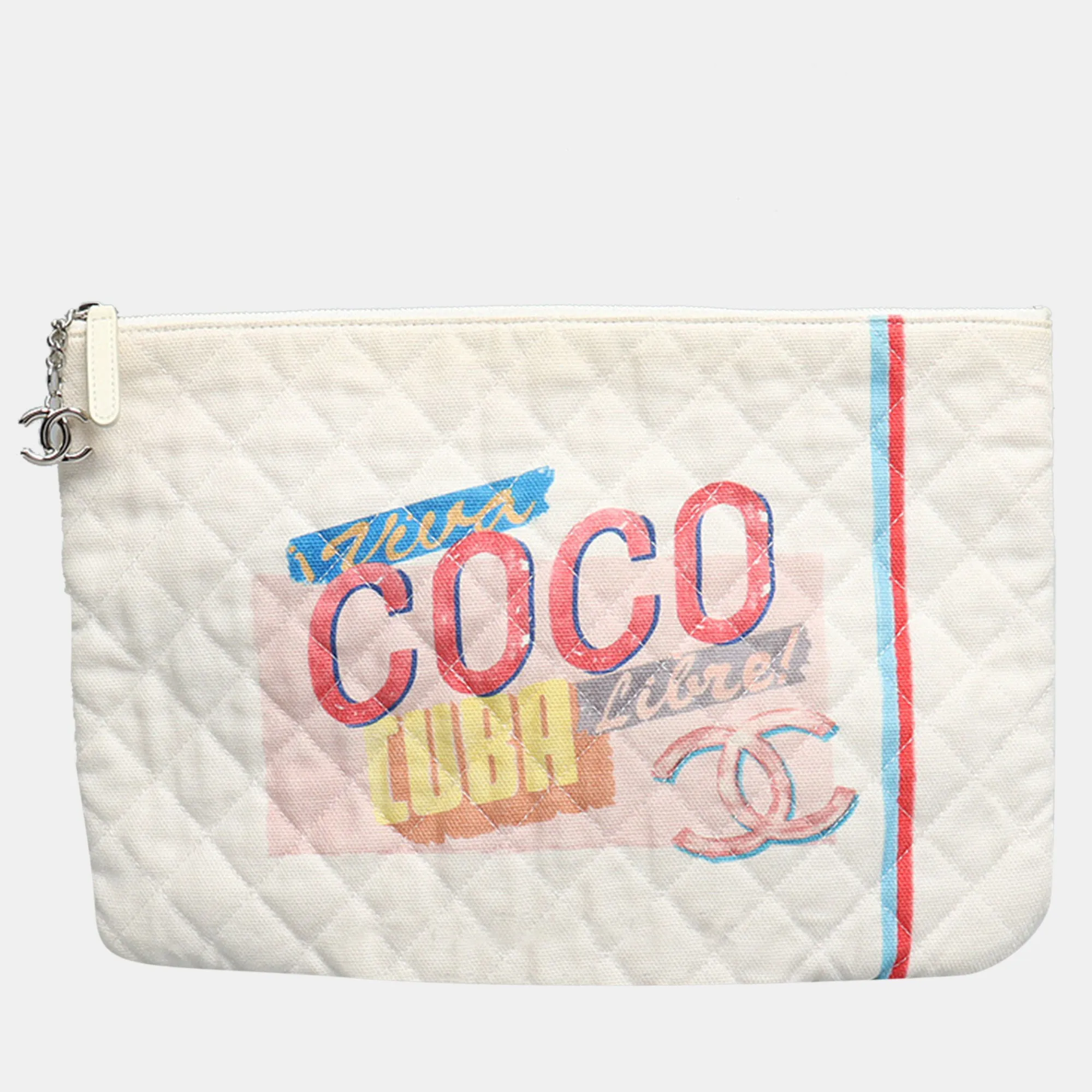 Coco Cuba Fabric Clutch