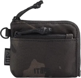 Coin Purse, 500D NYLON Small Coin Pouch for Men, Slim Wallet Minimalist Money Pouch Change Bag Tactical ID Card Holder with YKK Zipper, Father's Day Gifts for Dad