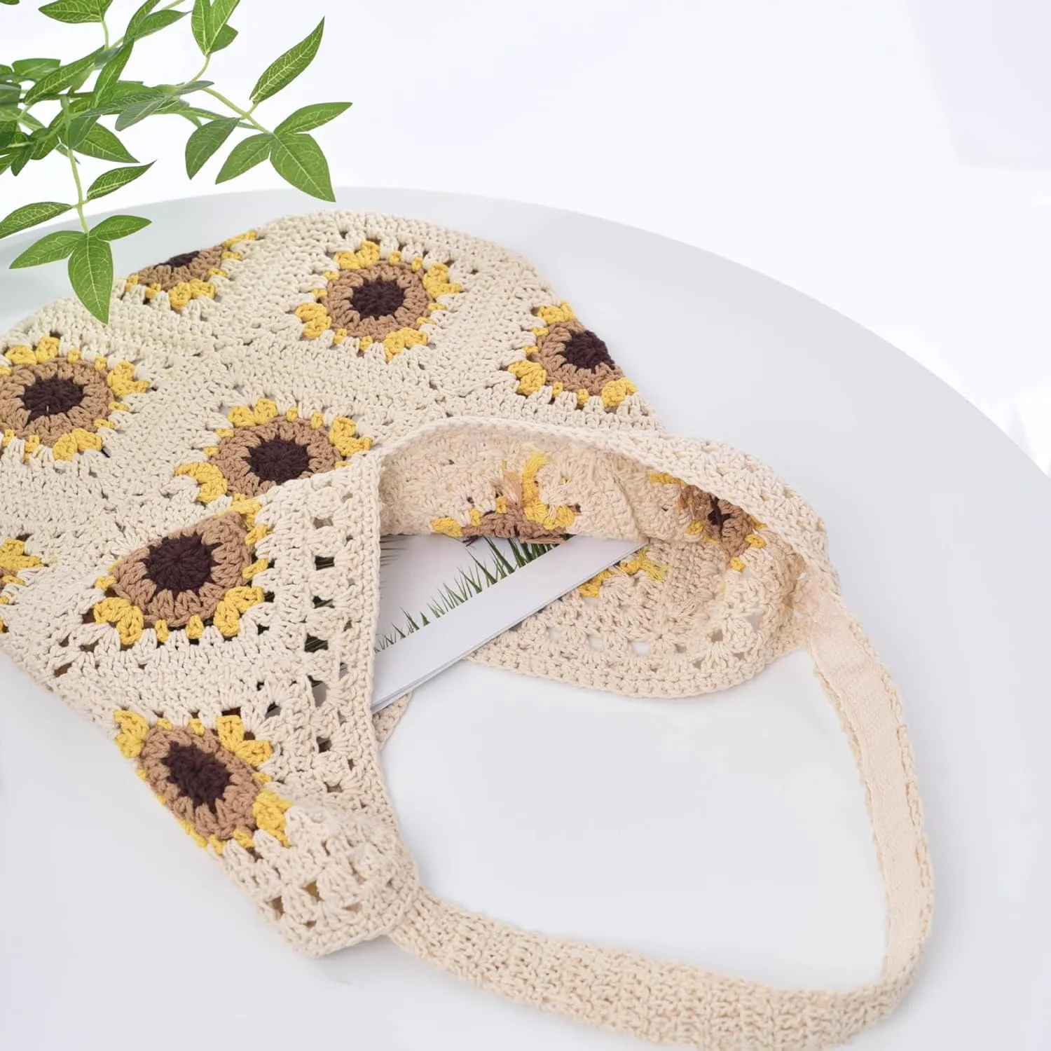 Crochet Beach Bag Beach Bags for Women Soft Summer Beach Tote Woven Purses for Summer Vacation
