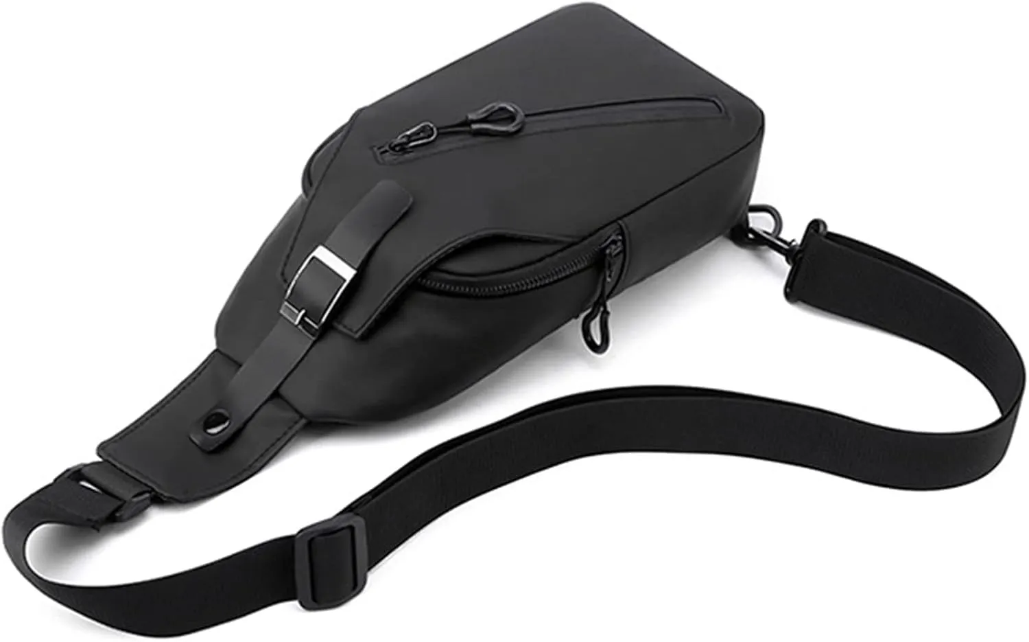 Crossbody Waist Bag Pack Men Shoulder Bags Chest Bag Fashion Linkable Data Cable Bags Outdoor Sports Locomotive