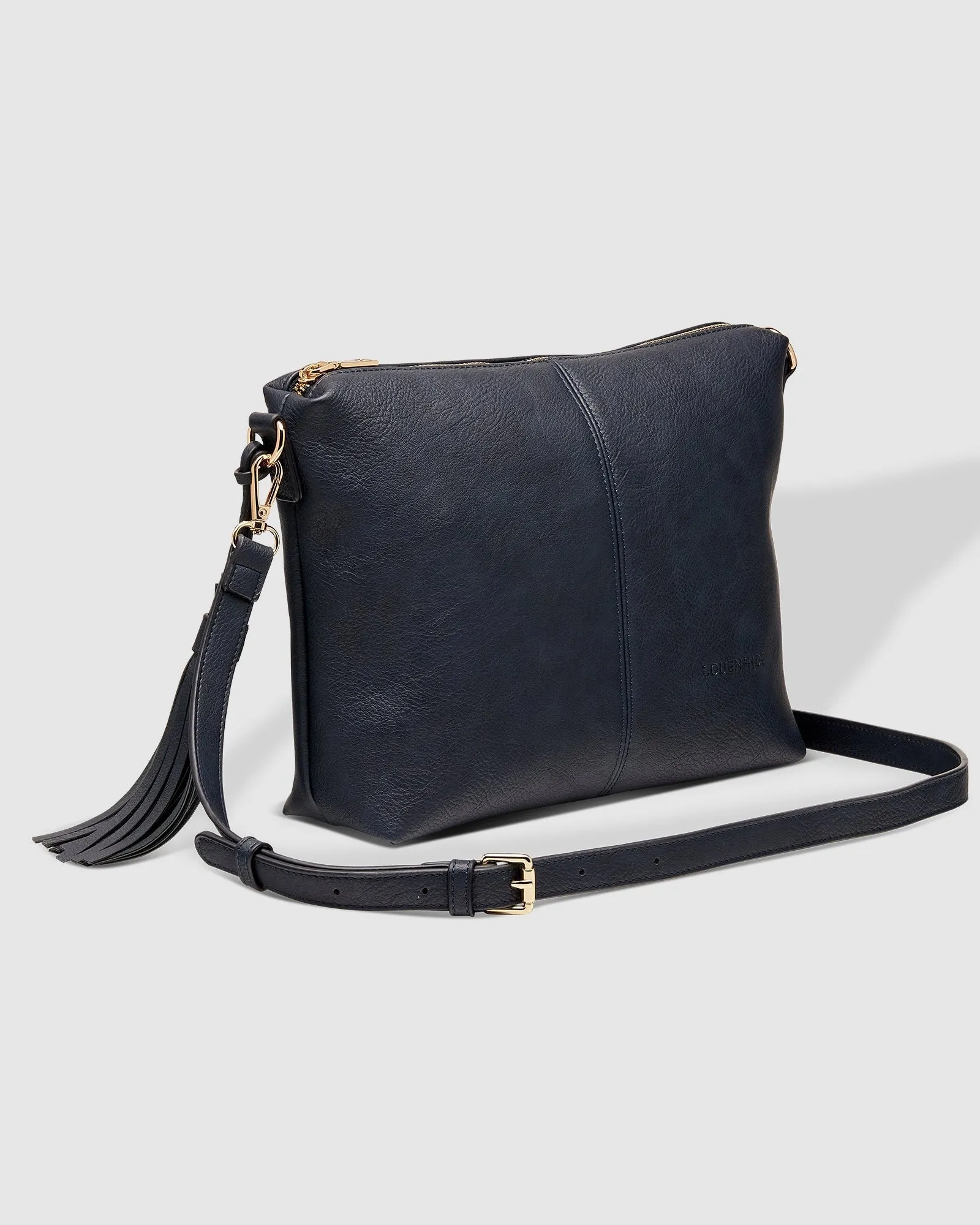 Daisy Stripe Crossbody Bag Navy