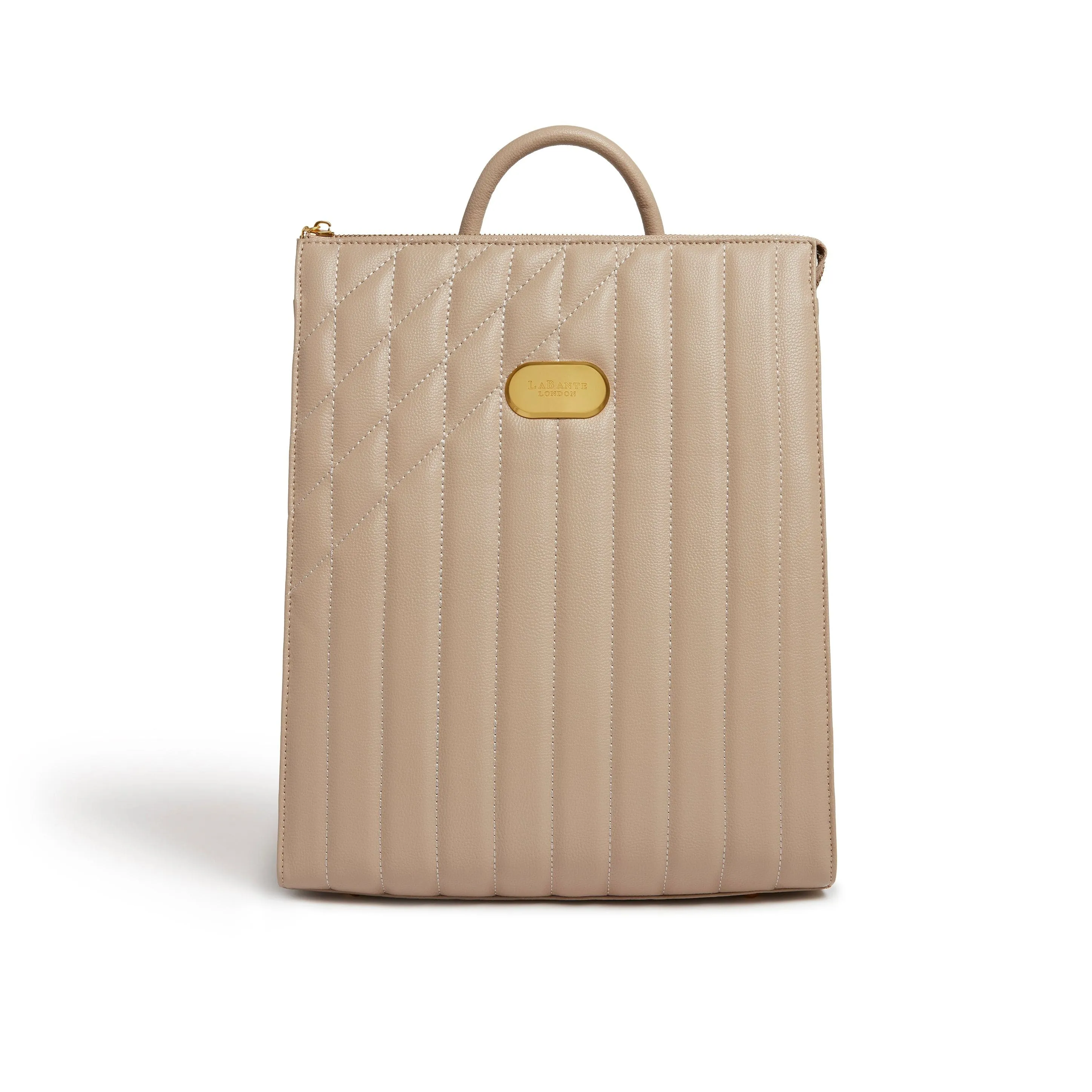 Danai Vegan Leather Backpack | Beige
