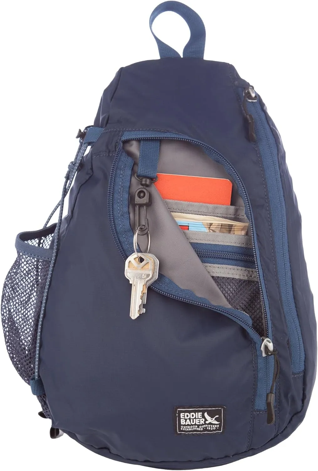 Eddie Bauer Sling Bag | Travel | Everyday Carry | Lightweight | Durable | Ripstop Nylon | 8L, Brook, One Size