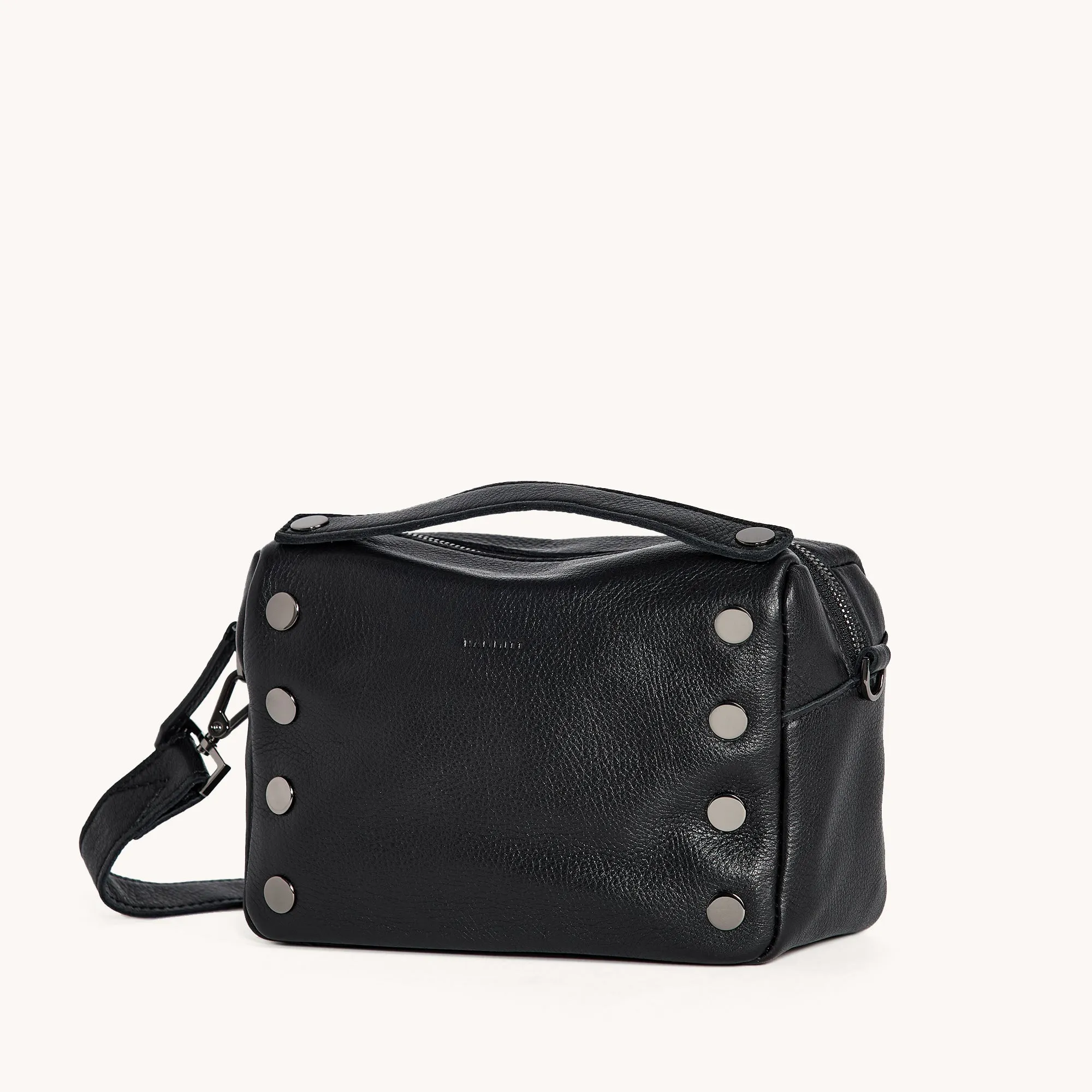 Evan Crossbody | Black/Gunmetal | Sml