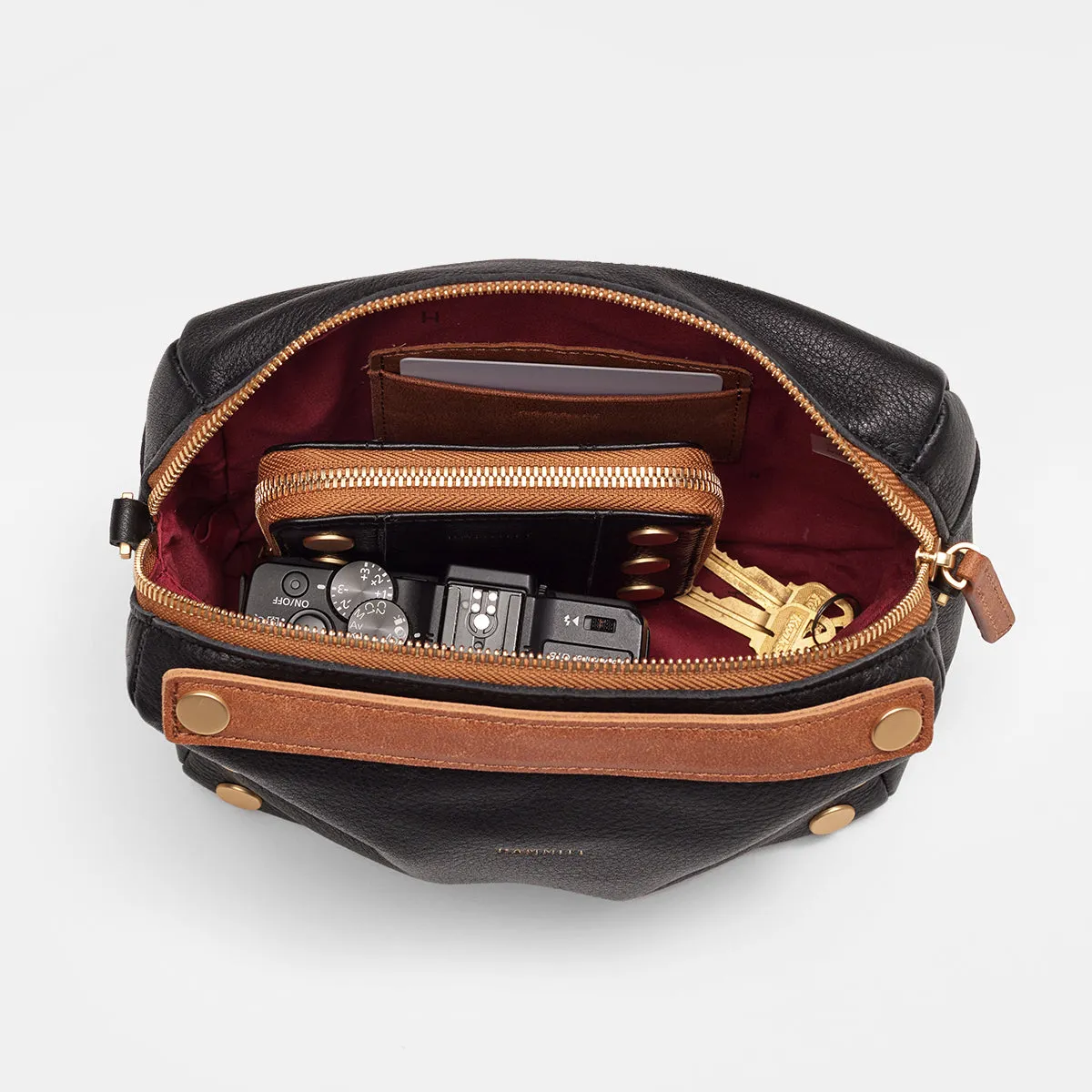 Evan Crossbody | North End/Brushed Gold | Sml