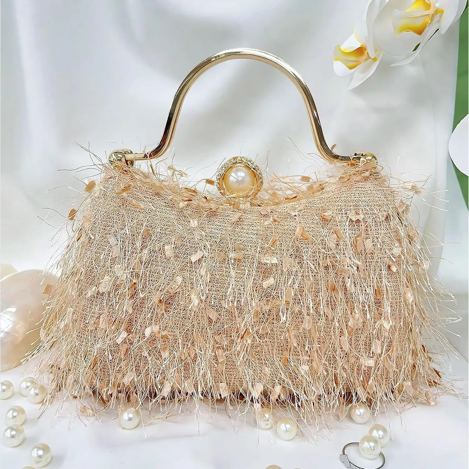 Evening Clutch Purses - Women's Evening Bag Party Purses Handbag for Cocktail/Prom/Party/Wedding/Formal