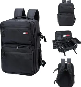 G&BPRO Full Size Backpack with Extending Tray System | All-in-one Mobile Workstation Travel Bag