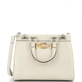 GUCCI Zumi Top Handle Bag Leather Small