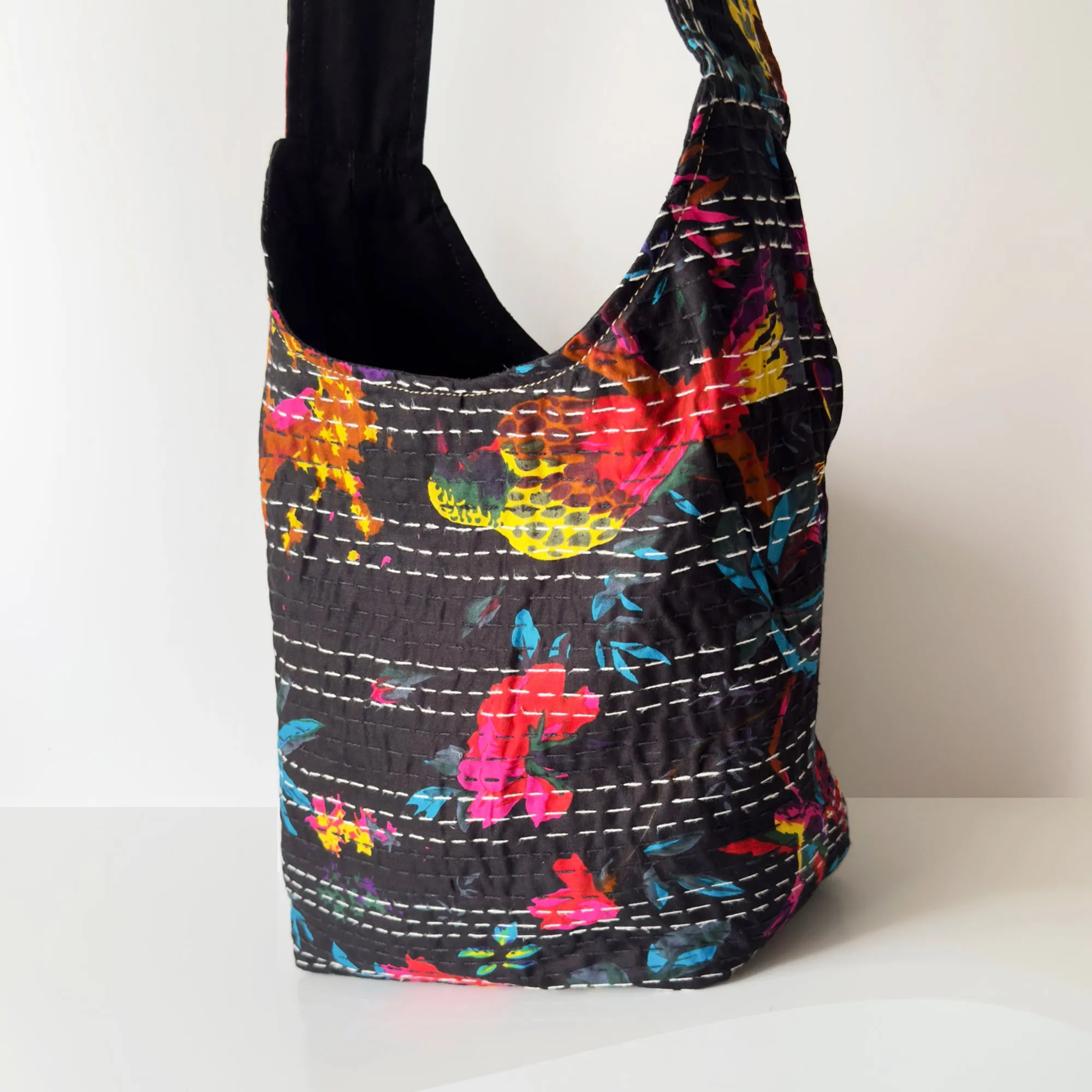 Handcrafted Wildflower Boho Shoulder Bag