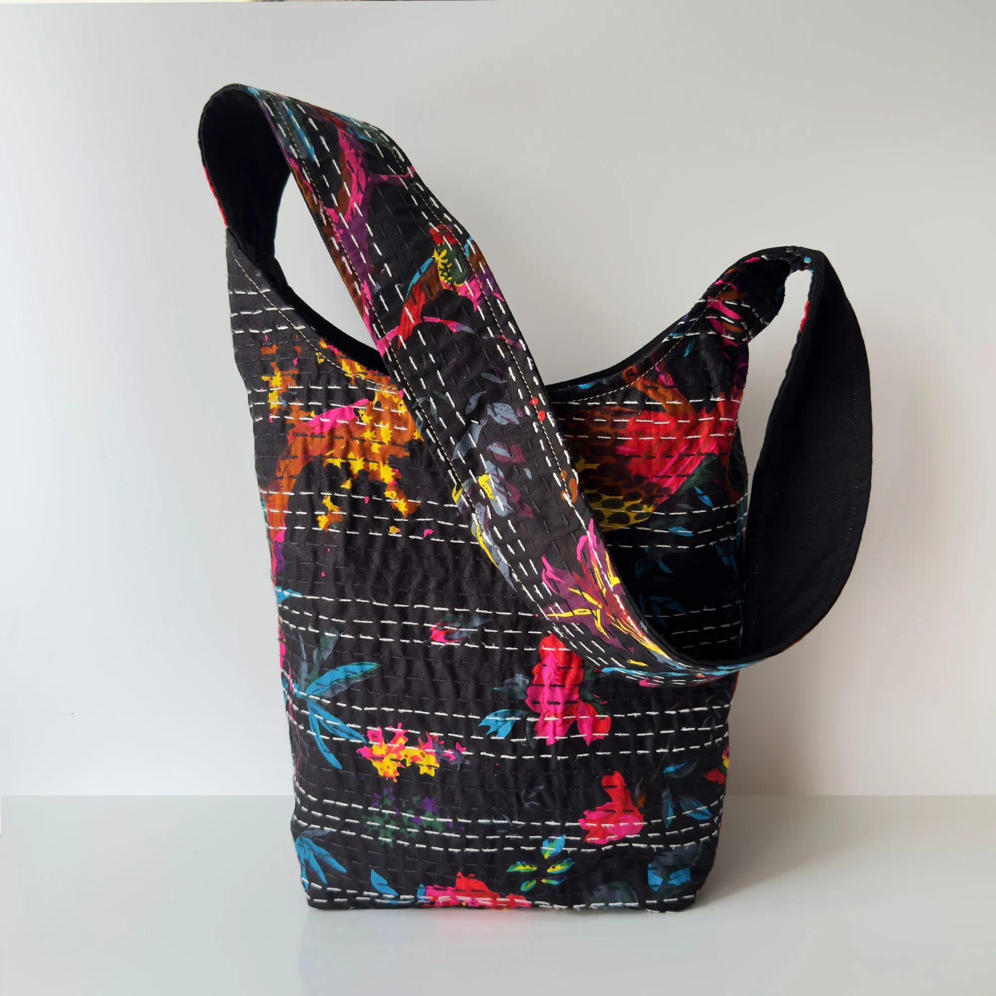 Handcrafted Wildflower Boho Shoulder Bag
