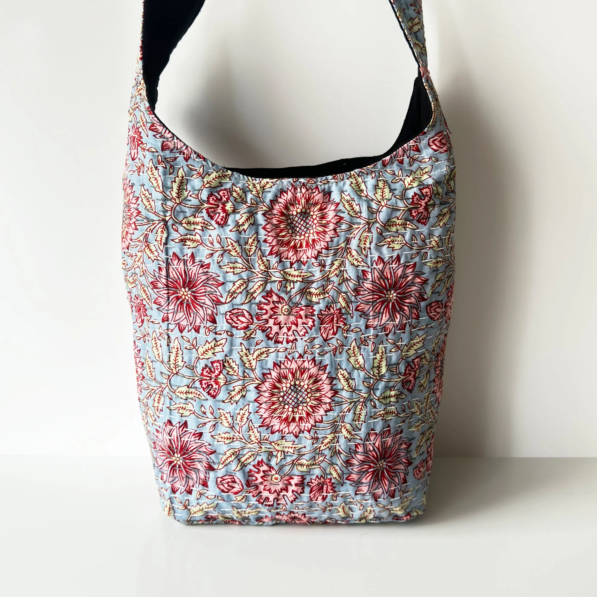Handcrafted Wildflower Boho Shoulder Bag