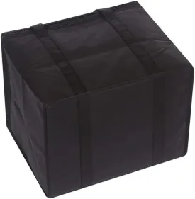 Insulated Reusable Grocery Bags - Sturdy Zipper, Reinforced Bottom - Ideal for Food Delivery, Travel, Shopping - Heavy Duty Cooler Totes
