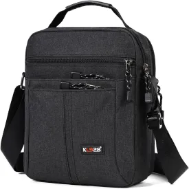 KL928 Men's Messenger Bag - Crossbody Shoulder Bags Travel Bag Man Purse Casual Sling Pack for Work Business