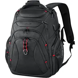 KROSER Travel Laptop Backpack 17.3 Inch XL Computer Backpack