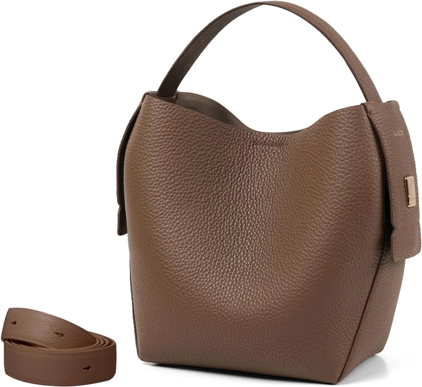 LA FESTIN Small Purse Genuine Leather Bags for Women: Shoulder Handbags Crossbody Bag