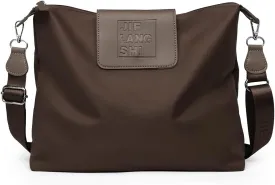 Large Crossbody Bag for Women Fabric Nylon Casual Commuter Bag Trendy Fashion Hobo Shoulder Bag Ladies Travel Handbag