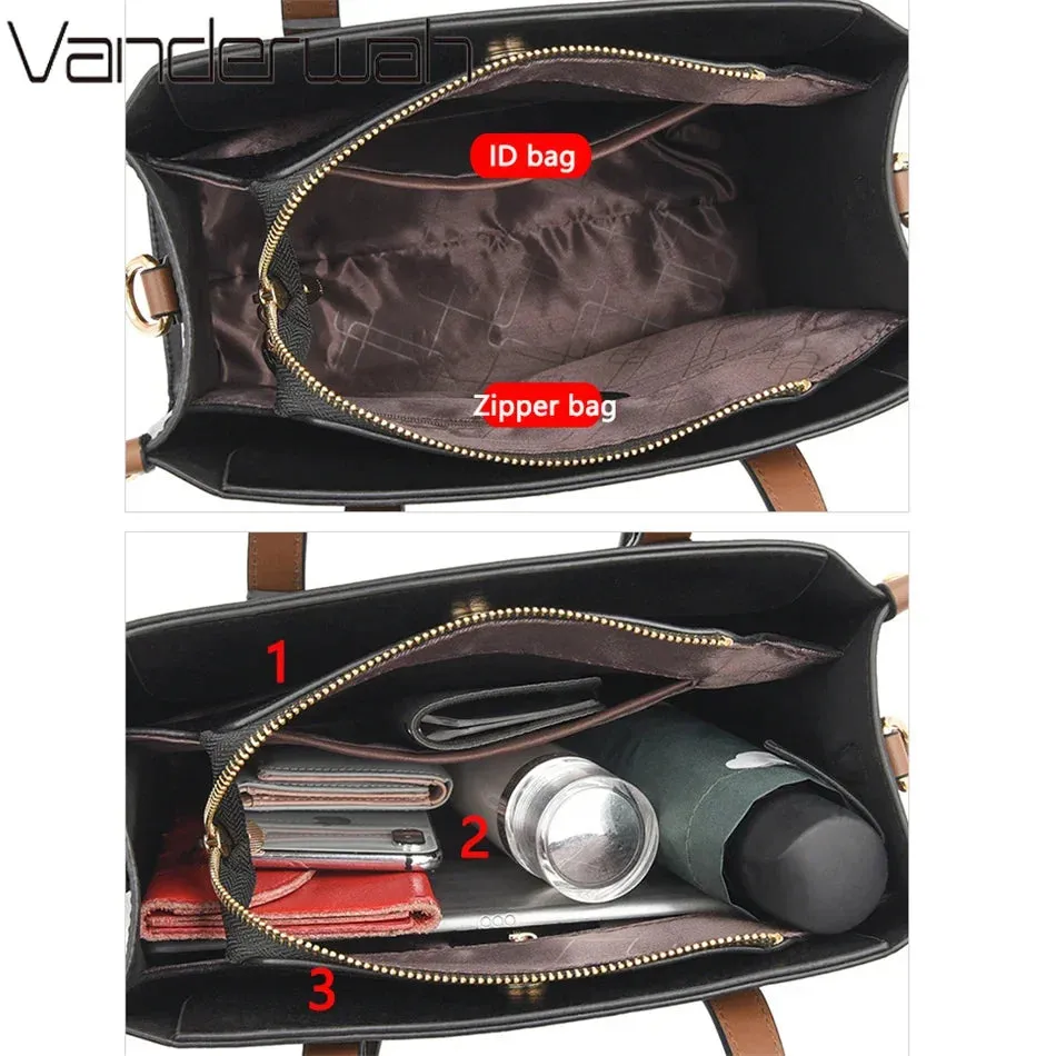 Leather Casual Office Handbags