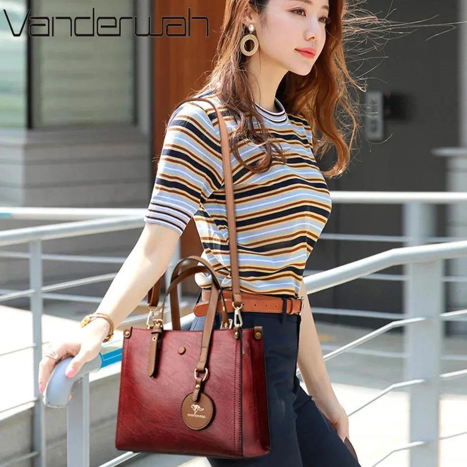 Leather Casual Office Handbags