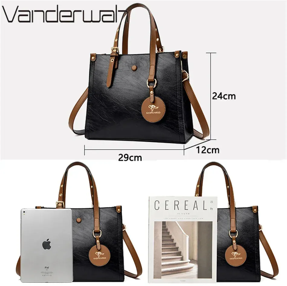 Leather Casual Office Handbags