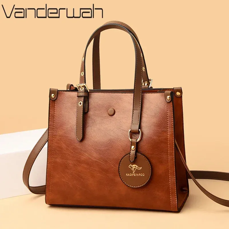Leather Casual Office Handbags
