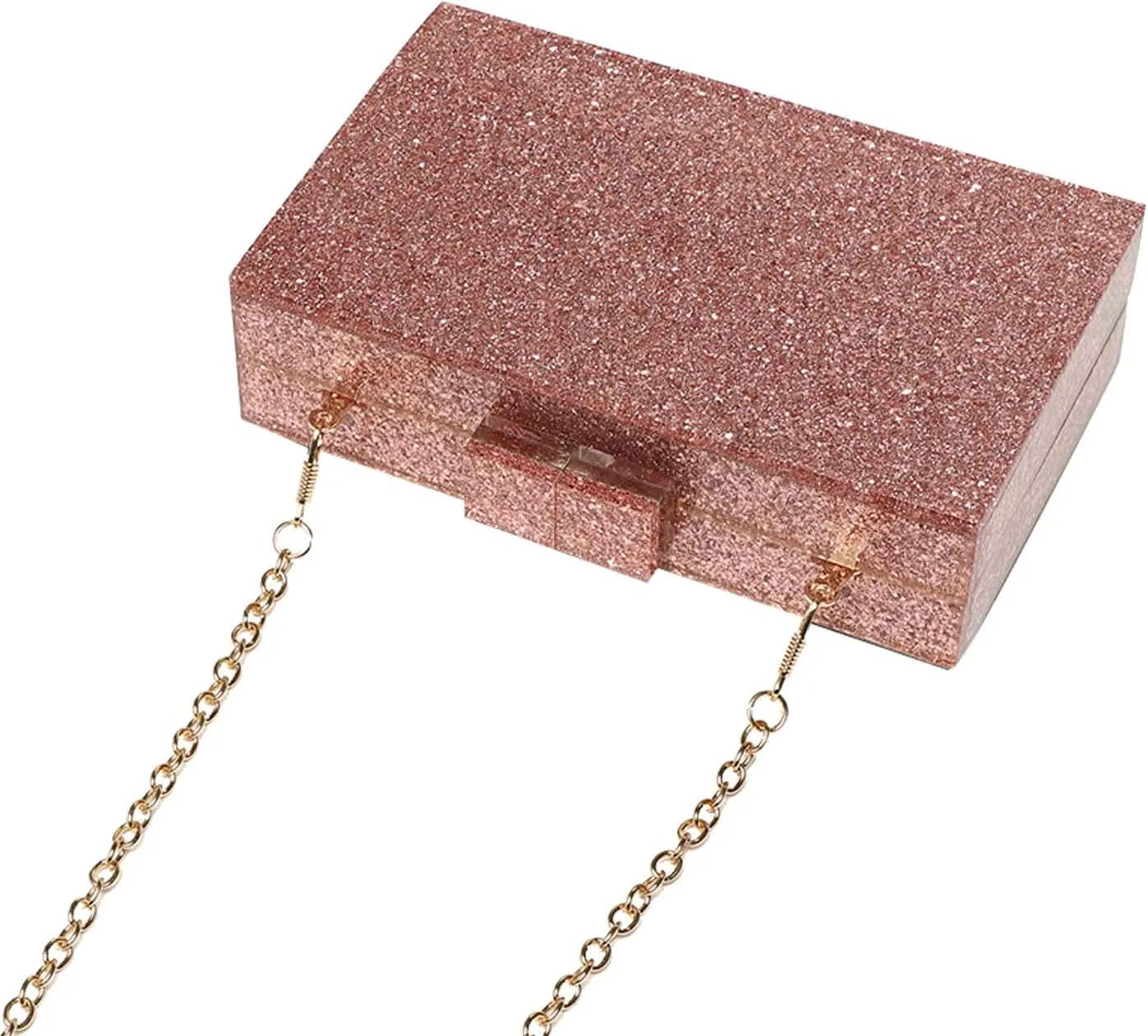 LETODE Acrylic Clutch Bags Purse Perspex Bag Handbags for Women