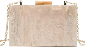 LETODE Acrylic Clutch Bags Purse Perspex Bag Handbags for Women