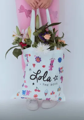 Lola Doodle Tote Shopping bag