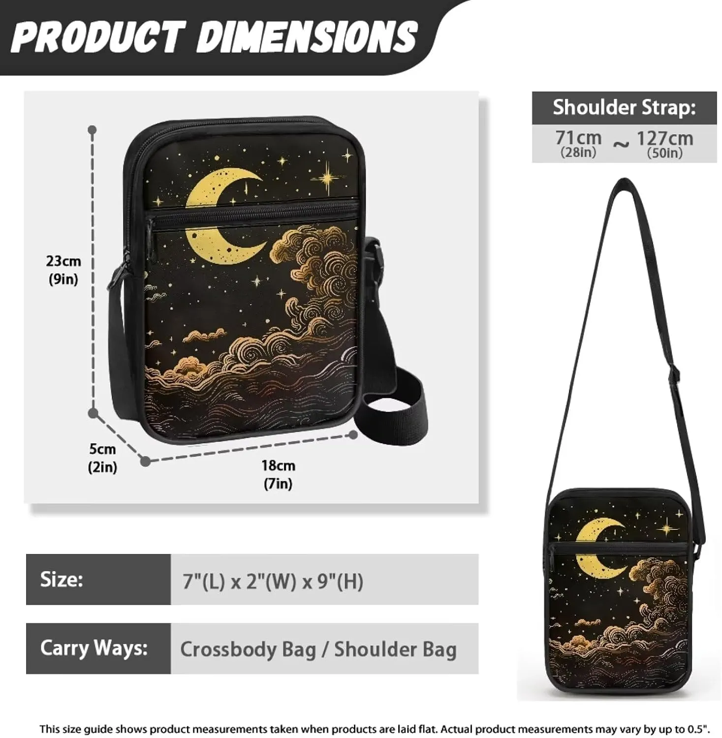 Messenger Bag for Women Crossbody Cell Phone Purse Small Shoulder Pouch for Outdoor