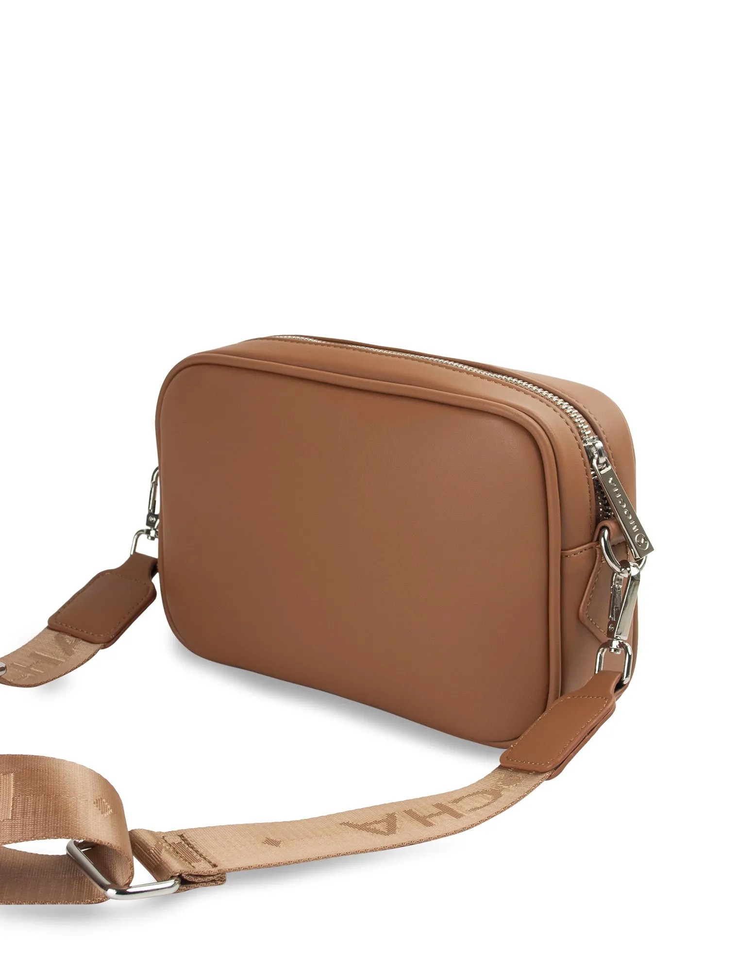 Mocha Tessa Crossbody Bag- Tan