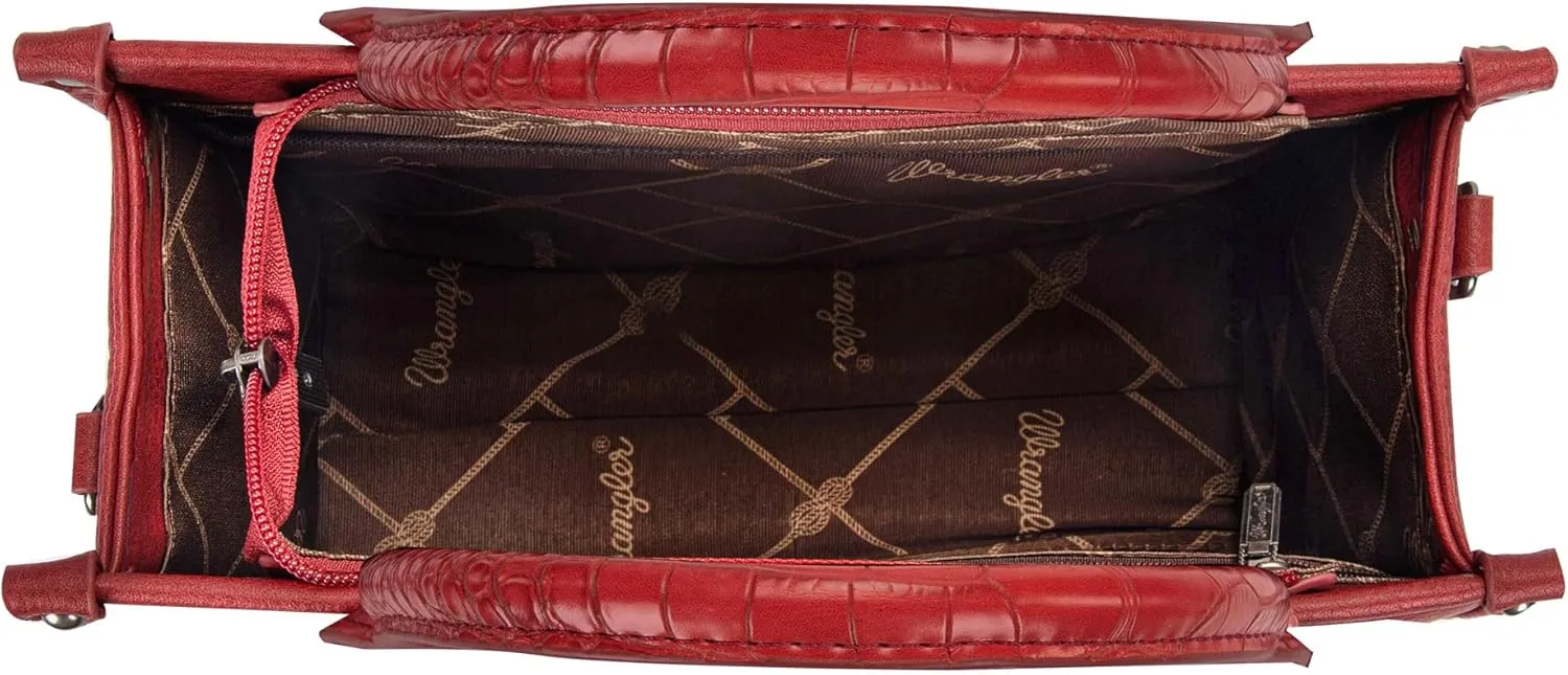 Montana West  Wrangler Tote Bag for Women Western Cow Print Purse Designer Top Handle Handbags