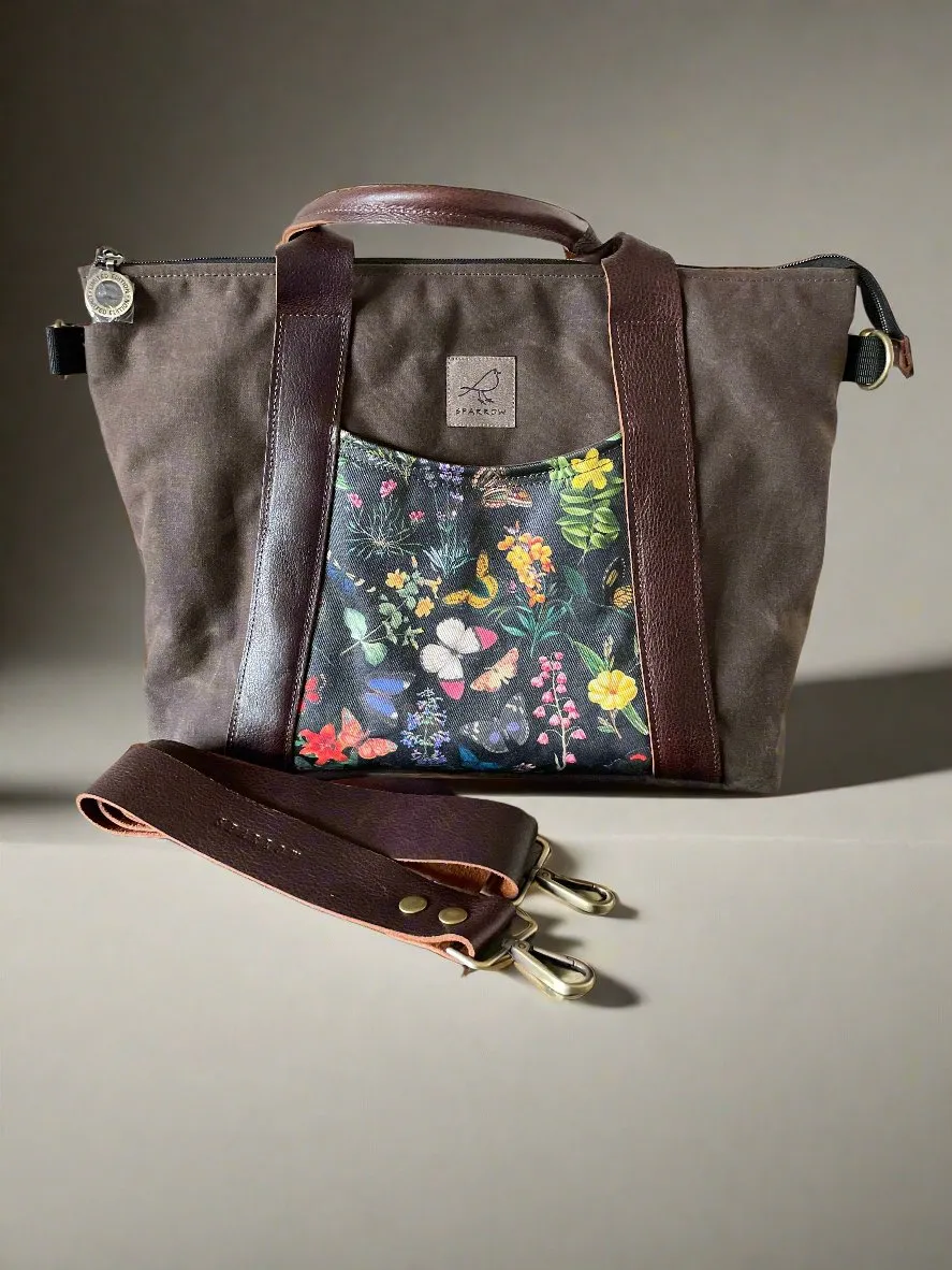 Oxbow Mini Tote/Crossbody, 3/4 scale