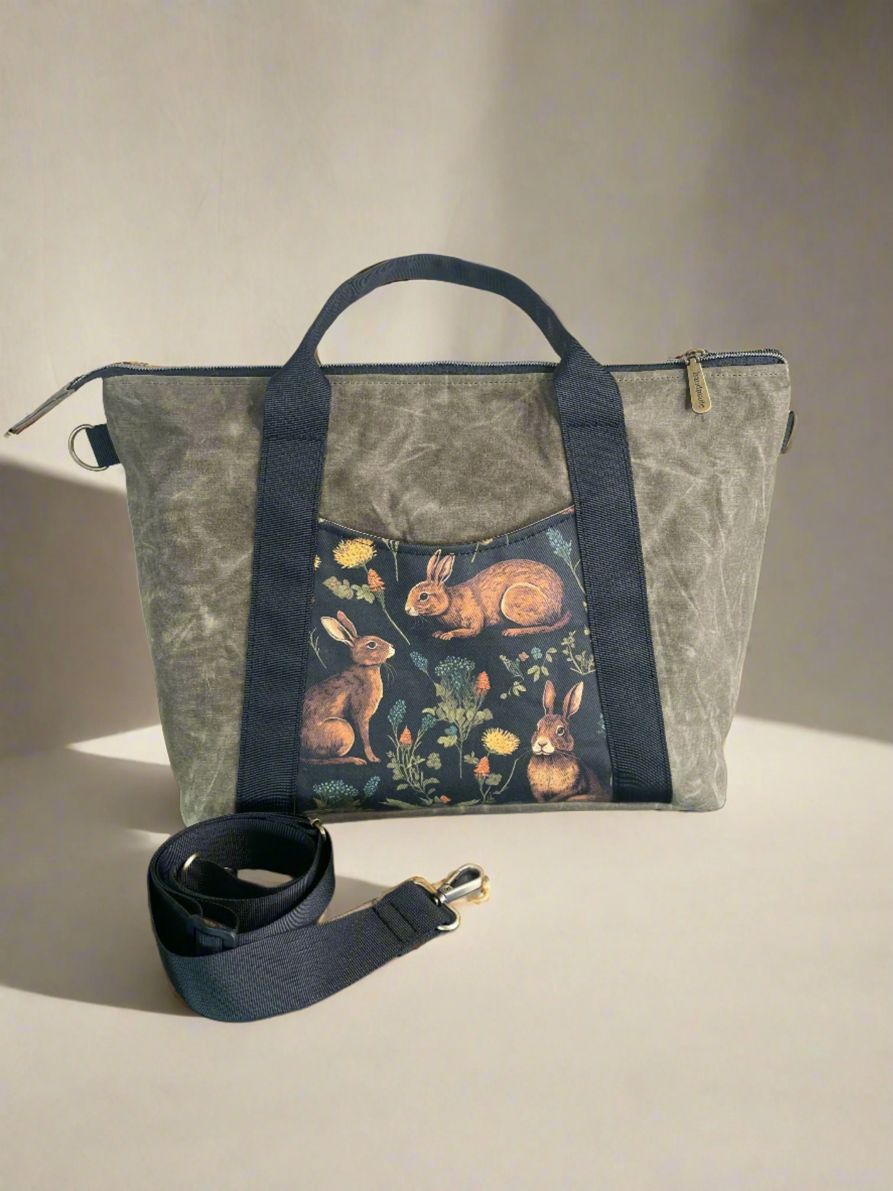 Oxbow Mini Tote/Crossbody, 3/4 scale