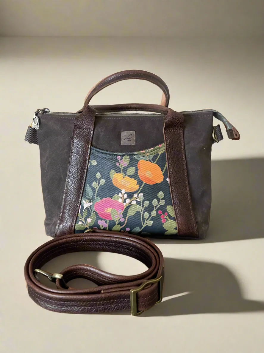 Oxbow Mini Tote/Crossbody, 3/4 scale